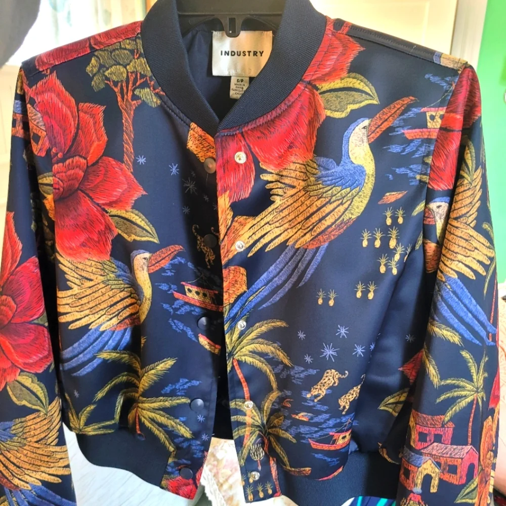 Industry Republic Bomber Jacket - Picture 2 of 13